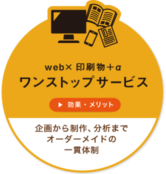 ワンストップサービス の効果 メリットの企画デザイン会社 東京 アメージングデザイン