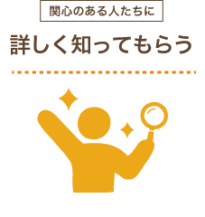 興味をもってもらう