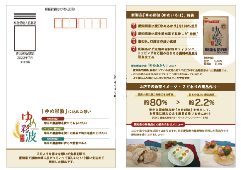 DMザイン制作の実績1