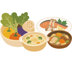 料理イラストデザイン・イラスト制作の実績1